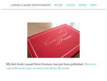 Tablet Screenshot of casparclaasen.com